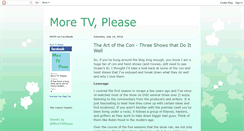 Desktop Screenshot of more-tv-please.com