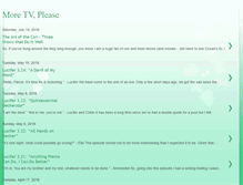 Tablet Screenshot of more-tv-please.com